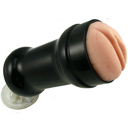 Spider Vagina Hands Free Male Masturbator - Black